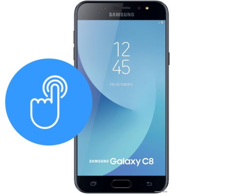 Замена тачскрина (сенсора) Samsung Galaxy C8