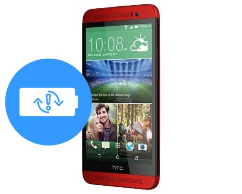 Замена аккумулятора (батареи) HTC One E8